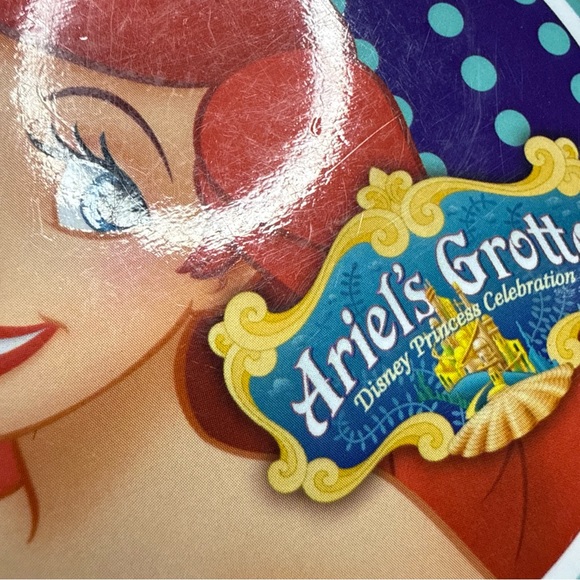 Disneyland Ariel's Grotto Disney Princess Celebration Pin Button Accessory - Picture 3 of 7